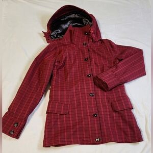 Roxy Women’s Dry Flight 10k Technology Hooded Ski Snowboard Jacket, Size Small